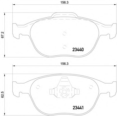 Set frana frana disc