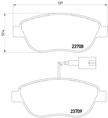 Set frana frana disc