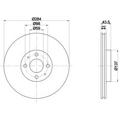 Set frana frana disc