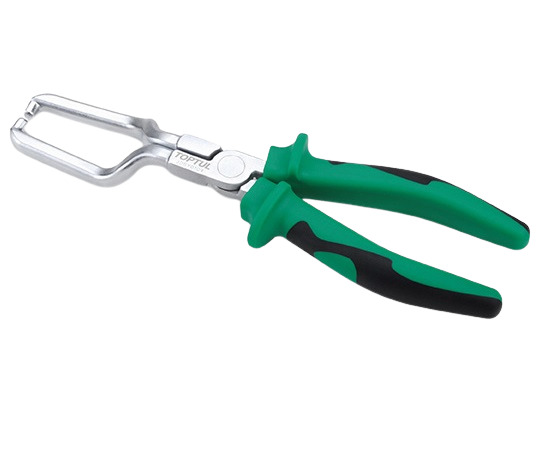 Cleste pentru furtun combustibil , lungime 230 mm, maner aderent, otel scule