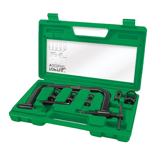 Kit presa arc compresor , capacitate 30-130 mm, adancime 100 mm, 7 piese, cutie depozitare
