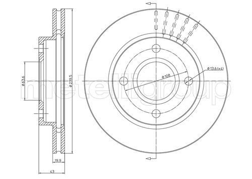 Disc frana