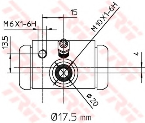 Cilindru receptor frana