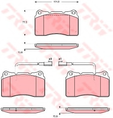 Placute frana
