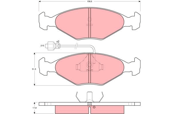 Placute frana