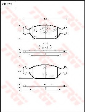 Placute frana