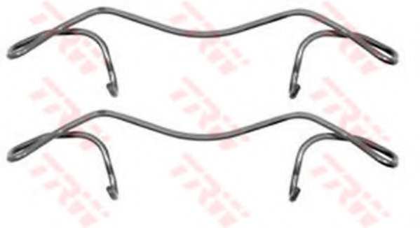 Set accesorii placute frana