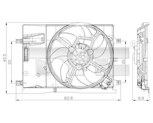 Ventilator radiator