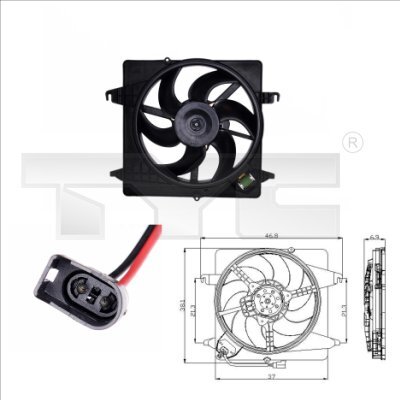 Ventilator radiator