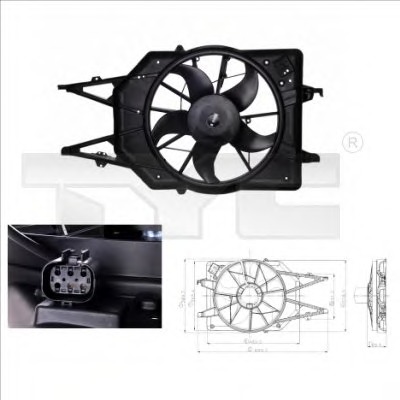 Ventilator radiator