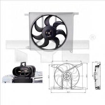 Ventilator radiator