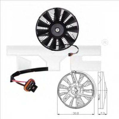 Ventilator radiator