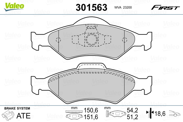 Placute frana