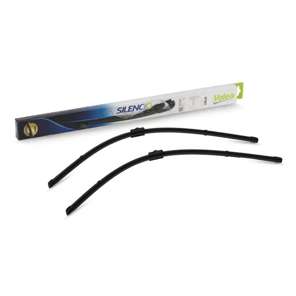 Set stergatoare parbriz silencio x.trm flat blade set , lungime 700 mm, fara carcasa, cu spoiler