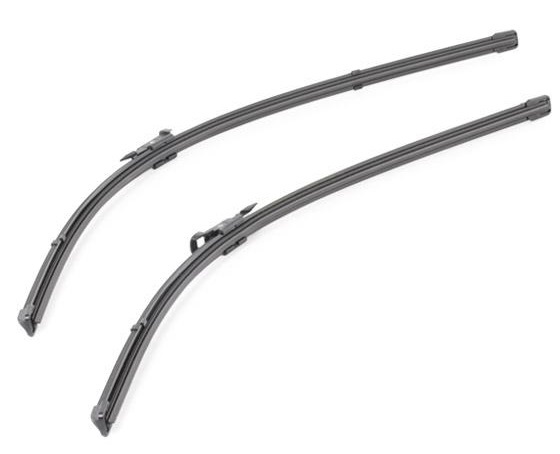 Set stergatoare parbriz silencio x.trm flat blade set , lungime 700 mm, 650 mm, fara carcasa, cu spoiler