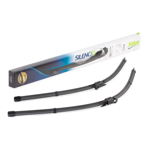 Set stergatoare parbriz silencio x.trm flat blade set , lungime 700 mm, 650 mm, fara carcasa, cu spoiler