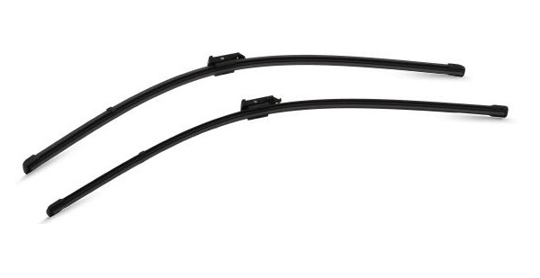 Set stergatoare parbriz silencio x.trm flat blade set , lungime 650 mm, fara carcasa, cu spoiler