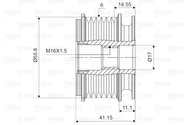 Fulie alternator