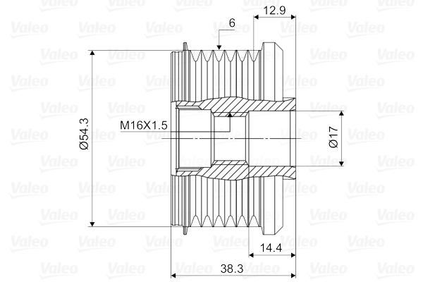 Fulie alternator