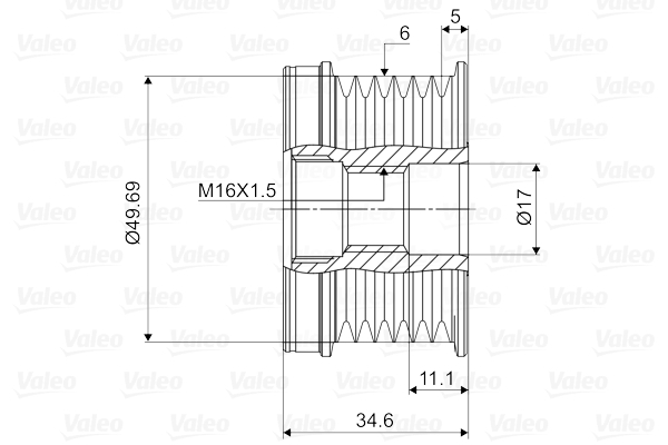 Fulie alternator