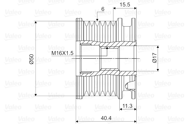 Fulie alternator