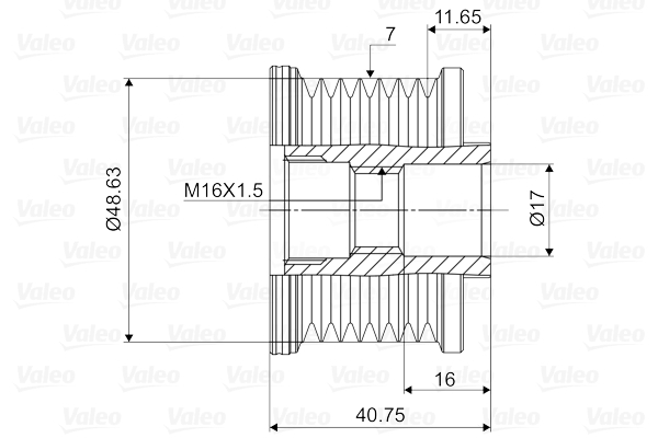 Fulie alternator