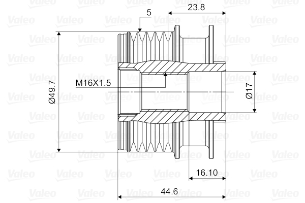 Fulie alternator