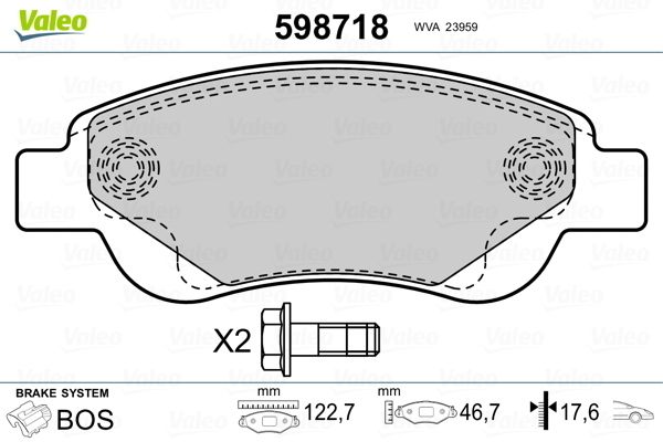 Placute frana