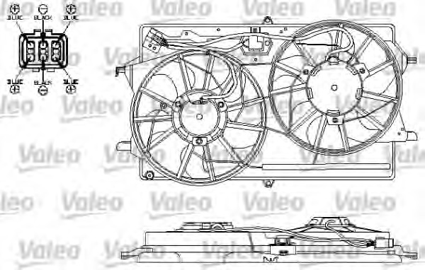 Motor electric ventilator