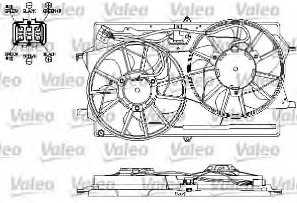Motor electric ventilator