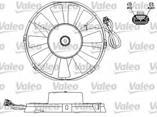 Motor electric ventilator
