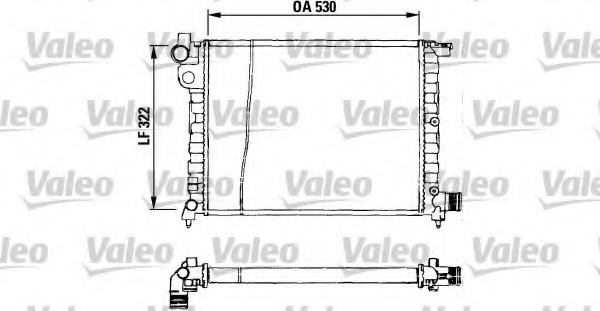 Radiator racire motor