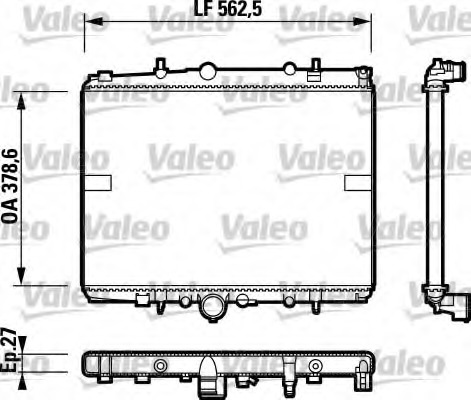 Radiator racire motor