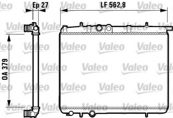 Radiator racire motor