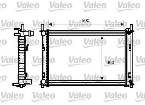 Radiator racire motor