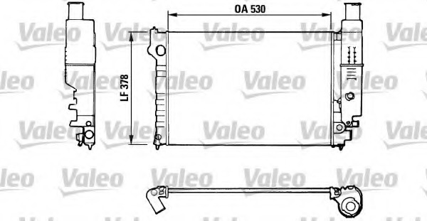 Radiator racire motor
