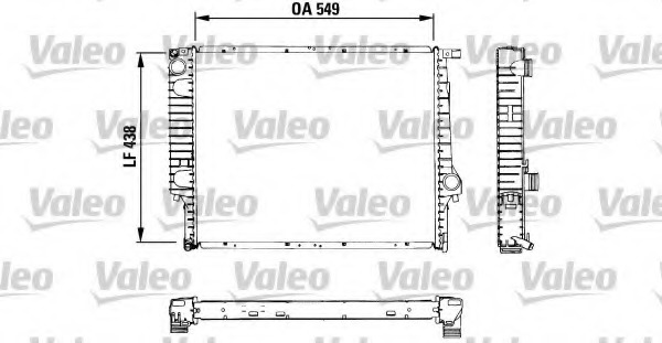 Radiator racire motor