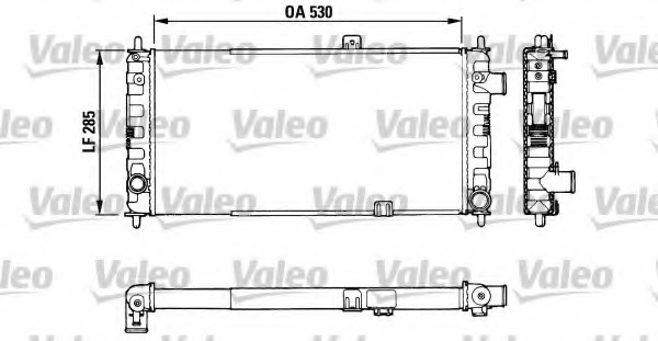 Radiator racire motor