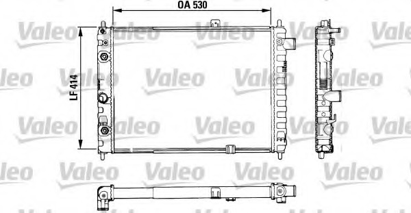 Radiator racire motor