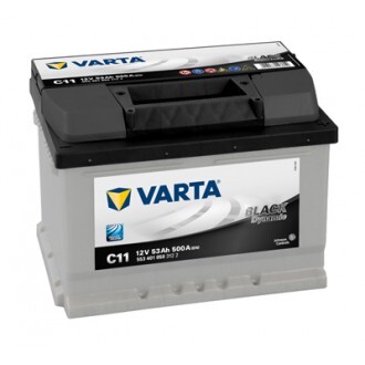 Baterie auto black dynamic c11 , tensiune 12 v, amperaj 53 ah, curent pornire 500 a