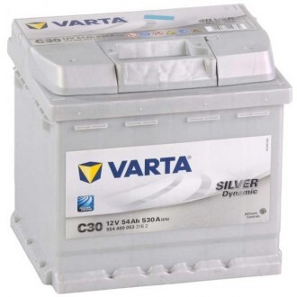 Baterie auto silver dynamic c30 , 12 v, 54 ah, 530 a, 207x175x190 mm