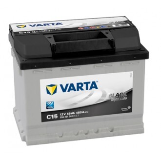 Baterie auto black dynamic c15 , 12 v, 56 ah, 480 a, borna inversa, 242x175x190 mm