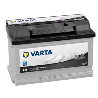 Baterie auto black dynamic e9 , 12 v, 70 ah, 640 a, 278x175x175 mm