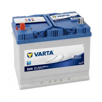 Baterie auto blue dynamic e24 , 12 v, 70 ah, 630 a, asia, borna inversa, 261x175x220 mm