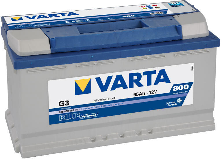 Baterie auto blue dynamic g3 , 12 v, 95 ah, 800 a, 353x175x190 mm
