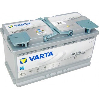 Baterie auto silver dynamic start-stop plus agm g14 , tensiune 12 v, amperaj 95 ah, curent pornire 850 a