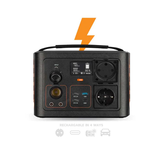 Statie incarcare xp1300 , 78000 mah, 300 w, negru/portocaliu
