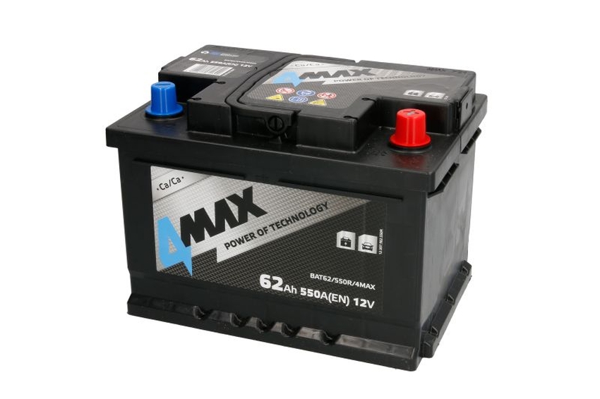 Acumulator 4max 62ah 550a