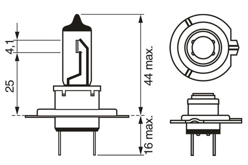 Bec h7 bosch