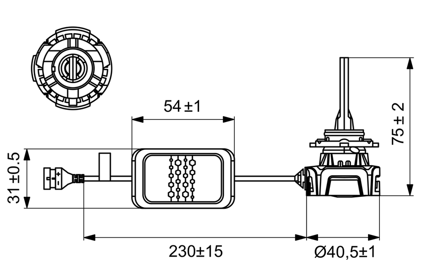 Bec hb4 bosch
